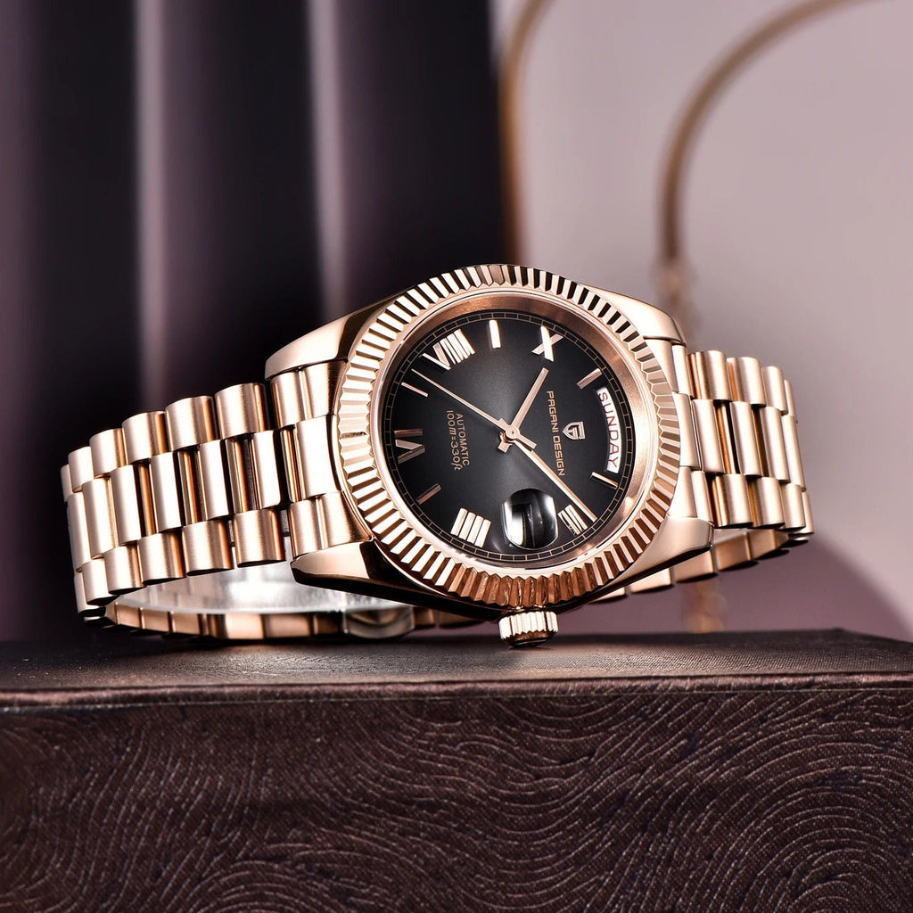 Pagani Design Automatic Luxury Watch – Rose Gold