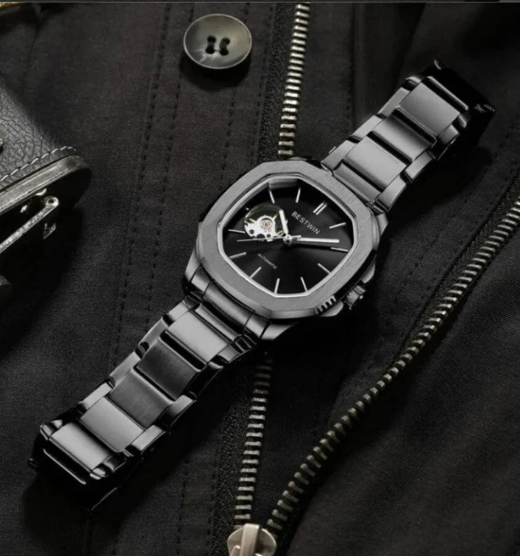 BESTWIN Automatic Luxury Watch – Silver Edition