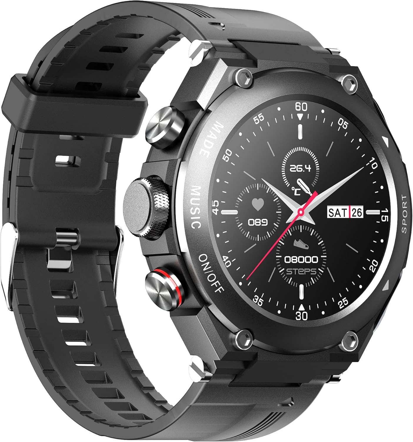 Desong 3 in 1 Smartwatch with Earbuds