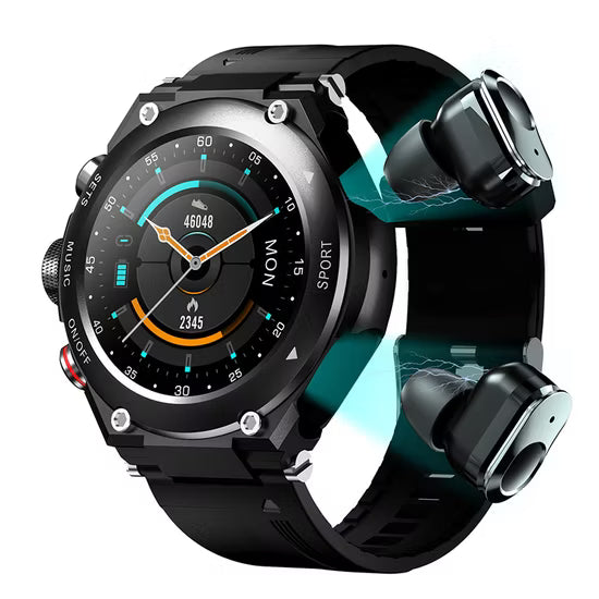 Desong 3 in 1 Smartwatch with Earbuds